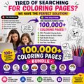 1,200+ Printable Kids Worksheets — Pre-K to Grade 3 Bundle