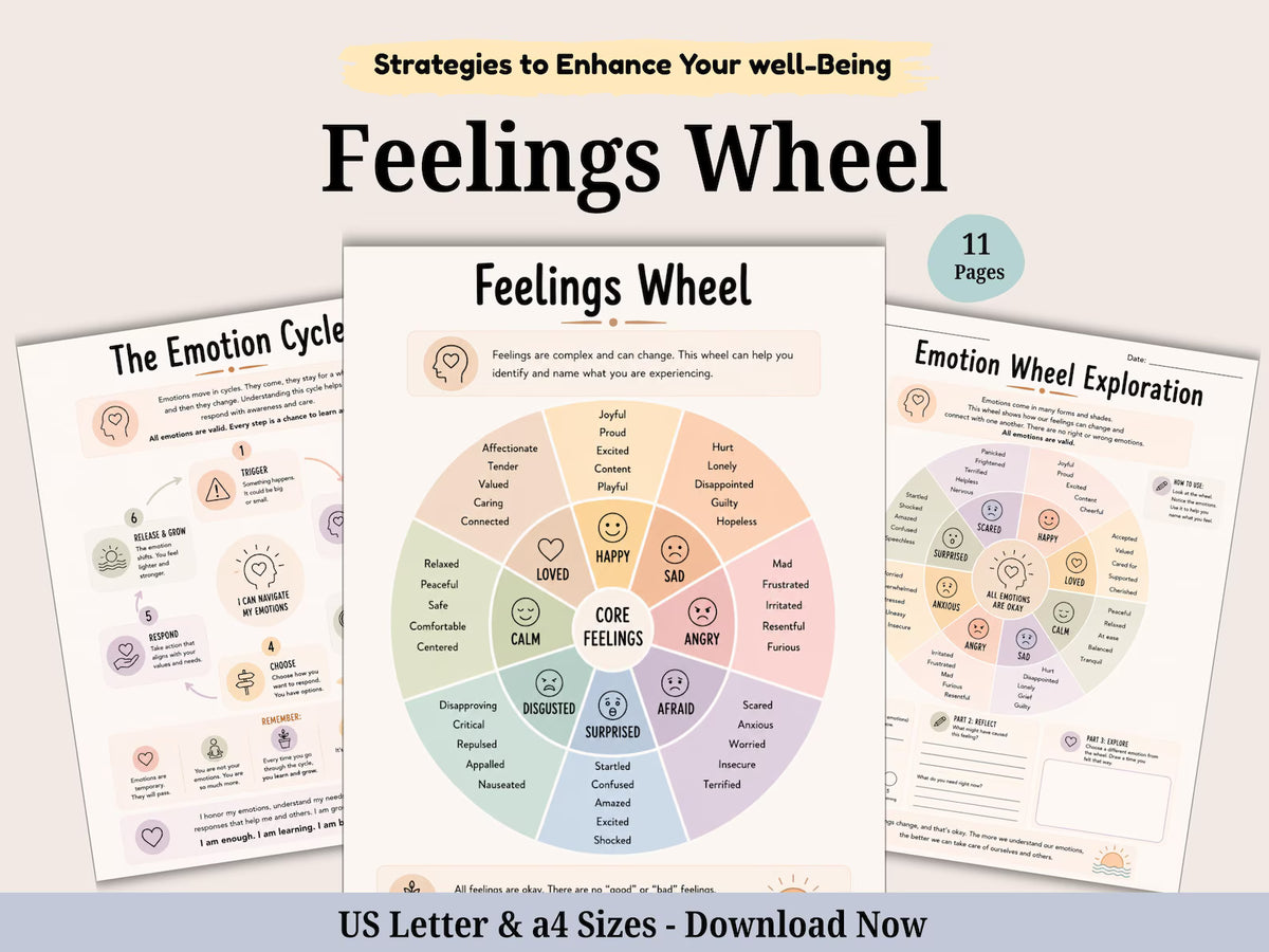 Mega Therapy Bundle | 500+ Pages of Therapy Worksheets & Activities | Anxiety, Depression, Coping Skills, Self-Care, Boundariesv